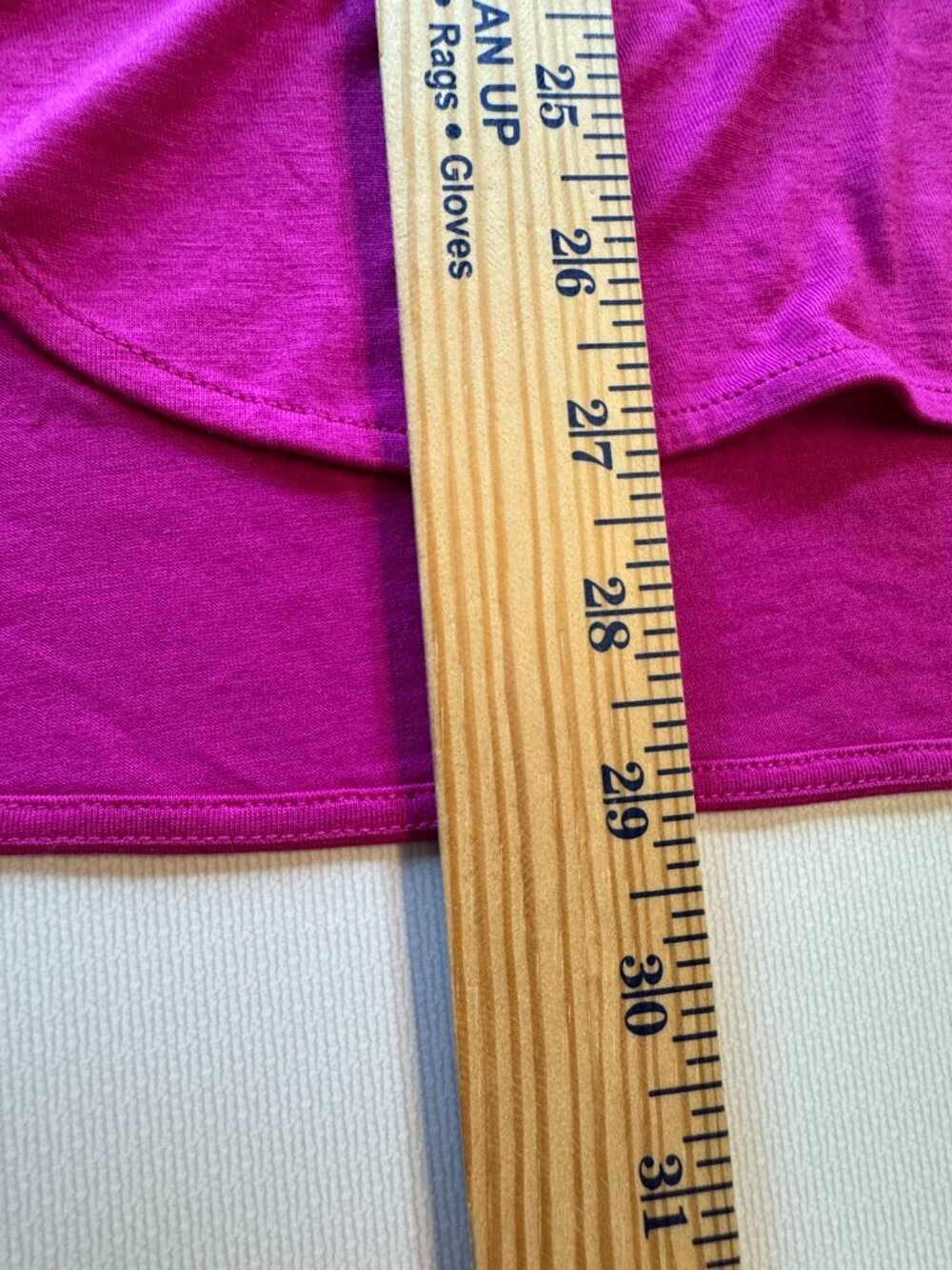 Lauren Ralph Lauren Tunic Tee Womens Size 1X Bright Pink Lightweight Side Slits - Picture 5 of 8